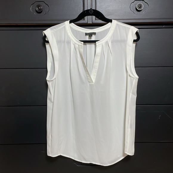 J.Crew: V-neck Popover Sleeveless Top - Picture 1 of 11